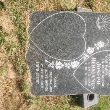 ? Joseph Hermanus 1945-1998