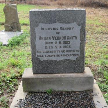 SMITH Urban Vernon 1883-1955