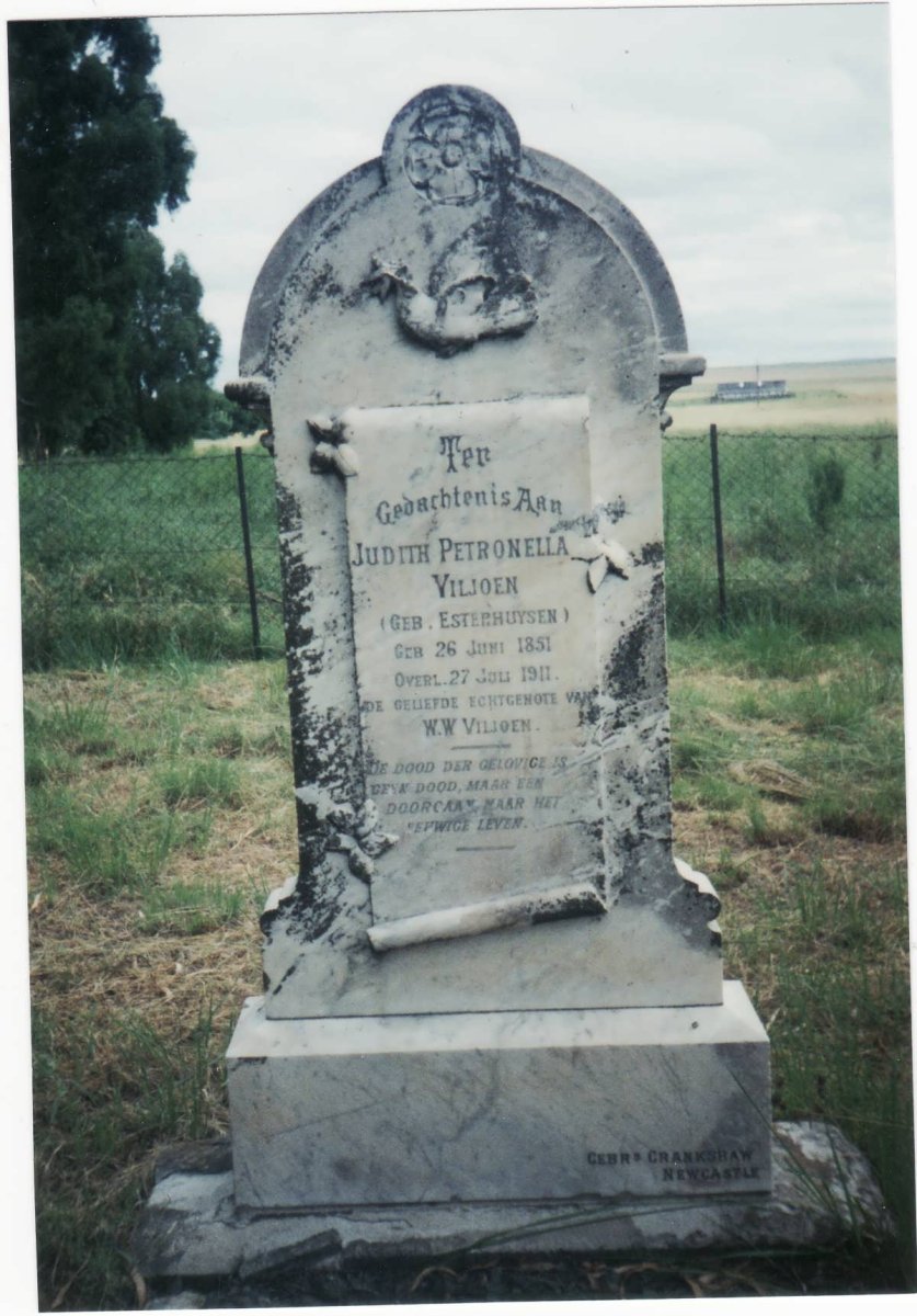 VILJOEN Judith Petronella nee ESTERHUISEN 1851-1911