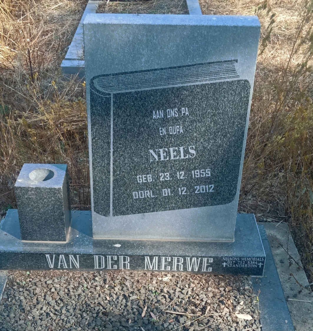 MERWE Neels, van der 1955-2012