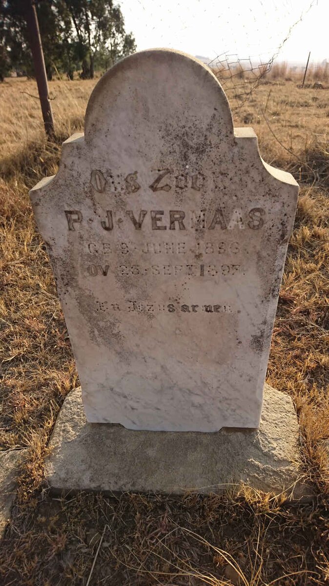 VERMAAS P.J. 1896-1897