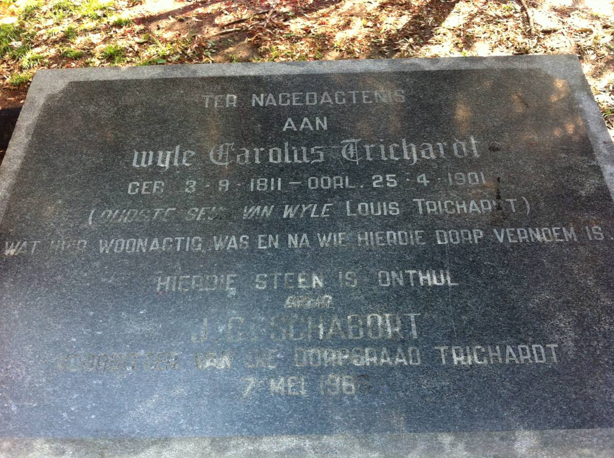 TRICHARDT Carolus 1811-1901