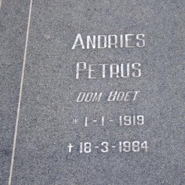 BREYTENBACH Andries Petrus 1919-1984 &amp; Susara Magaretha VISSER 1922-1994