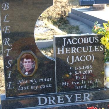 DREYER Jacobus Hercules 1988-2007