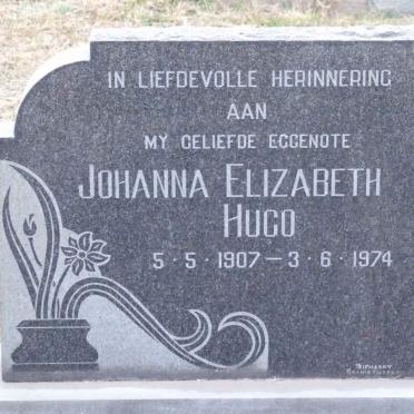 HUGO Johanna Elizabeth 1907-1974