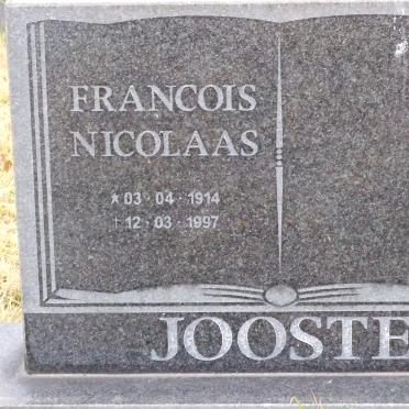 JOOSTE Francois Nicolaas 1914-1997