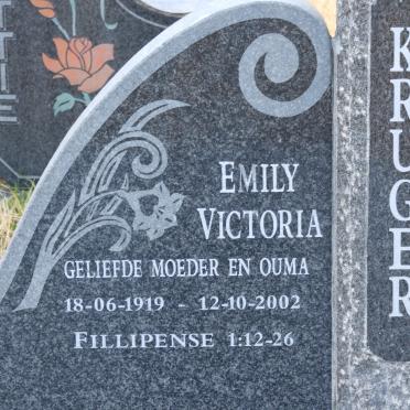 KRUGER Emily Victoria 1919-2002