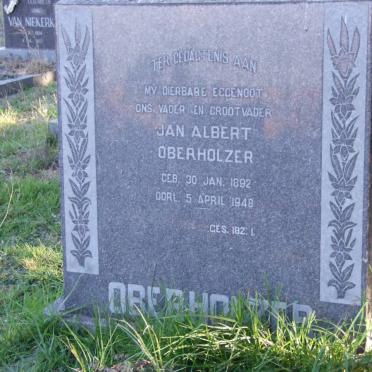 OBERHOLZER Jan Albert 1892-1948