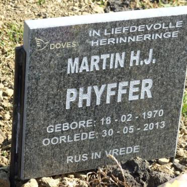 PHYFFER Martin H.J. 1970-2013