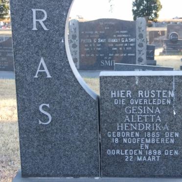 RAS Gesina Aletta Hendrika 1885-1898