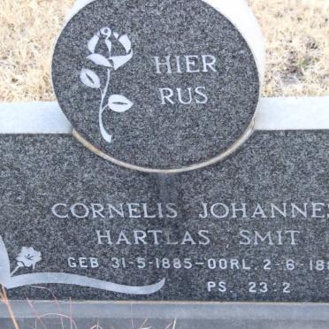 SMIT Cornelis Johannes Hartlas 1885-1885