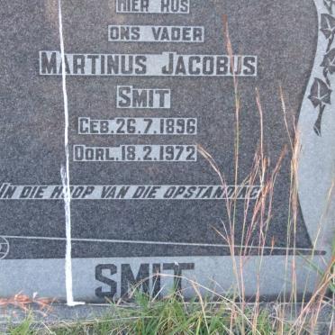 SMIT Martinus Jacobus 1896-1972