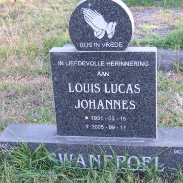 SWANEPOEL Louis Lucas Johannes 1931-2005
