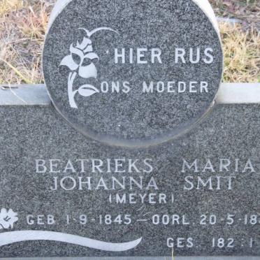 SMIT Beatrieks Maria Johanna nee MEYER 1845-1882