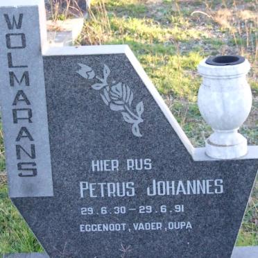 WOLMARANS Petrus Johannes 1930-1991