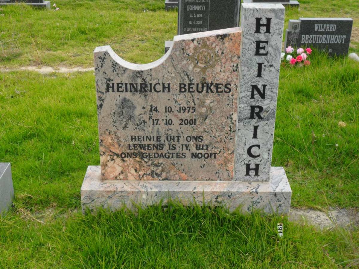 BEUKES Heinrich 1975-2001