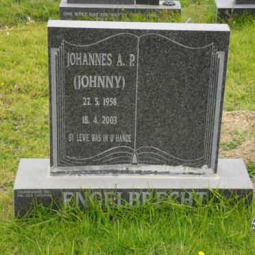 ENGELBRECHT Johannes A.P. 1958-2003
