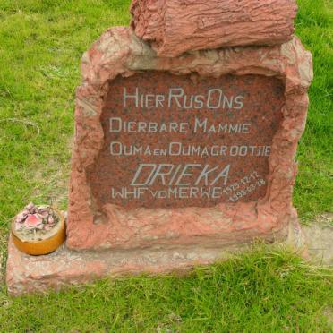 MERWE W.H.F., v.d. 1929-1998