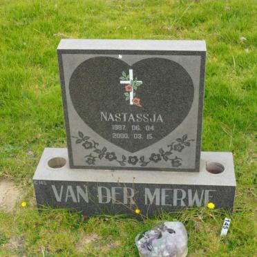 MERWE Nastassja, van der 1987-2000