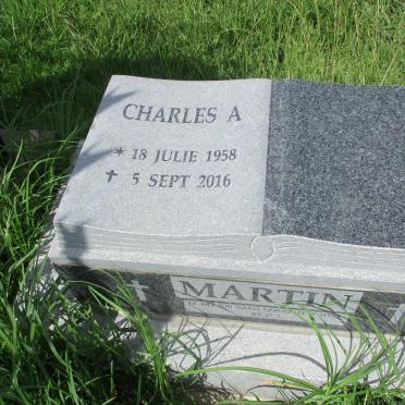 MARTIN Charles A. 1958-2016