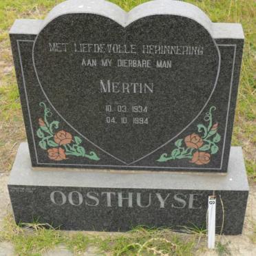 OOSTHUYSE Mertin 1934-1994