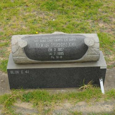 PRINSLOO Koos 1907-1995