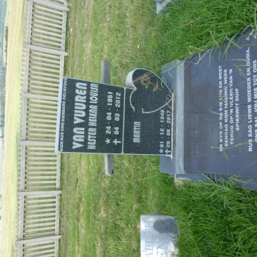 VUUREN Martin, van 1946-2017 &amp; Hester Helena Louisa 1951-2012