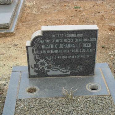 BEER Beatrix Johanna, de 1884-1972
