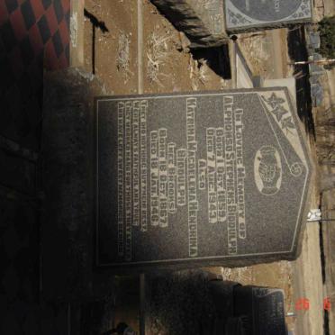 BIDDULPH Alphonso Stephens 1859-1943 &amp; Katrina Magdelena Hendrika BROOKS 1867-1946