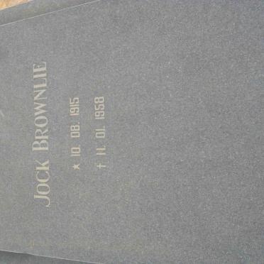 BROWNLIE Jock 1915-1958
