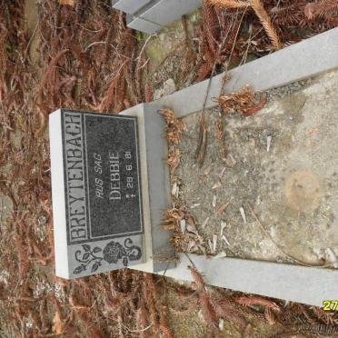 BREYTENBACH Debbie 1981-1981