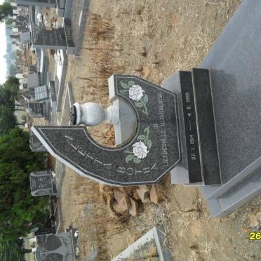 BOTHA Aletta 1914-1989