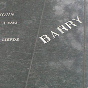 BARRY Tertius John 1908-1983 &amp; Elizabeth Adriana SCHUTTE 1913-1991