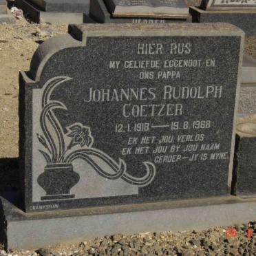 COETZER Johannes Rudolph 1918-1968
