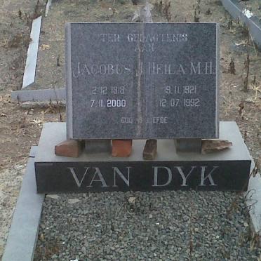 DYK Jacobus J., van 1918-2000 &amp; Heila M.H. 1921-1992