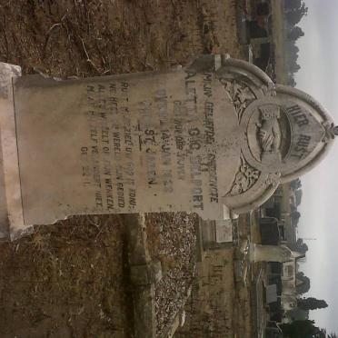 DELPORT Aletta G.C. nee VAN DER VIJVER -1922