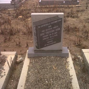 GERINGER Gert Frederik Dirk 1891-1974