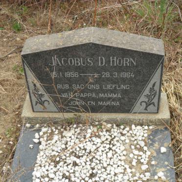 HORN Jacobus D. 1956-1964