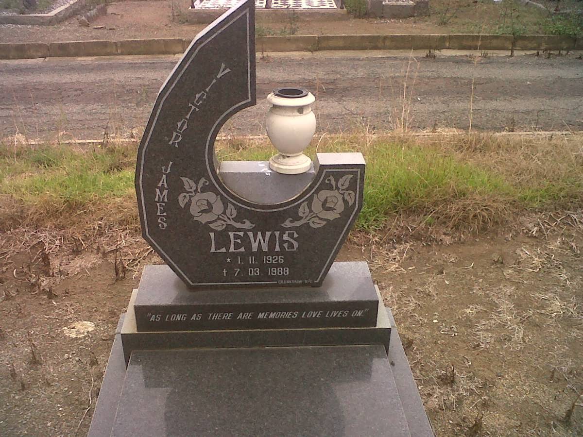 LEWIS Victor James 1926-1988
