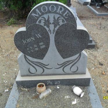 MOORE John W. 1910-1990