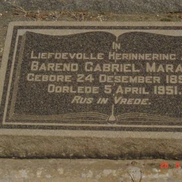 MARAIS Barend Gabriel 1890-1951