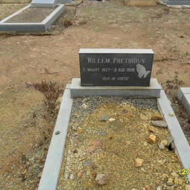 PRETORIUS Willem 1927-1998