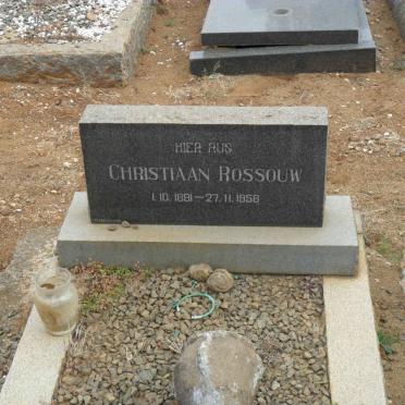 ROSSOUW Christiaan 1891-1958