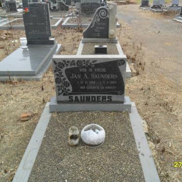 SAUNDERS Jan J. 1952-1984