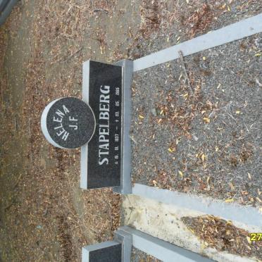 STAPELBERG J.F. 1937-1985 :: STAPELBERG M.J. 1962-1987