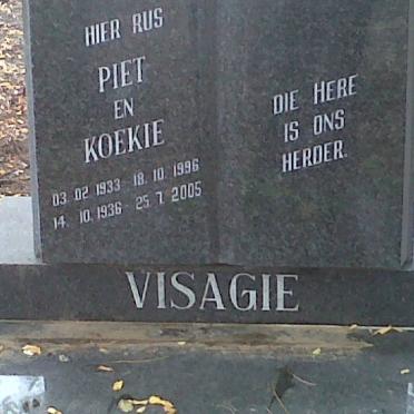 VISAGIE Piet 1933-1996 &amp; Koekie 1936-2005