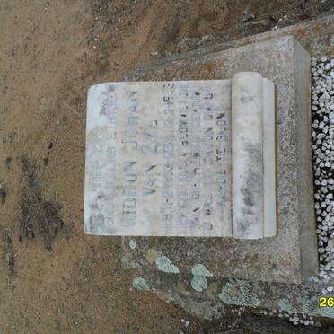 ZYL Gideon Johan, van -1953-1953