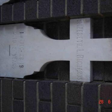 RICHARDS Elizabeth L. -1901