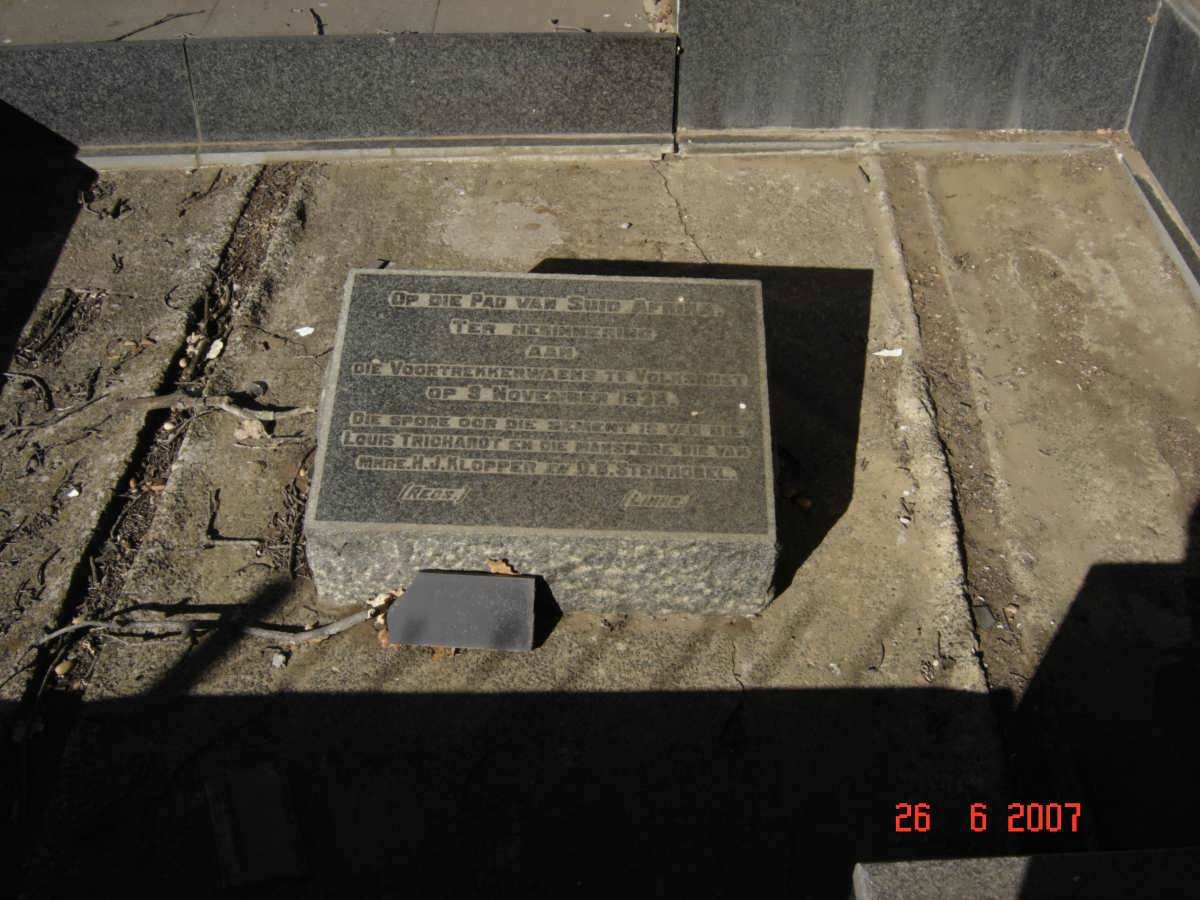 1. Replicas of the Louis Trichardt wagon wheels tracts