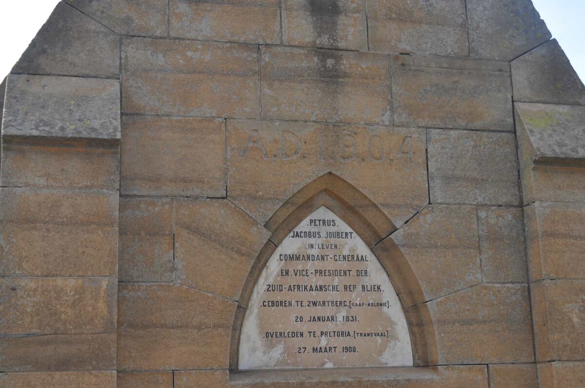 JOUBERT Petrus Jacobus 1831-1900